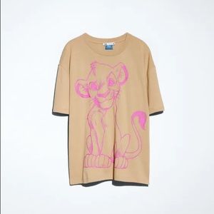Zara Disney Simba Lion King shirt M